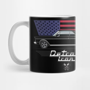 Multi-Color Body Option Apparel Detroit Iron Mug